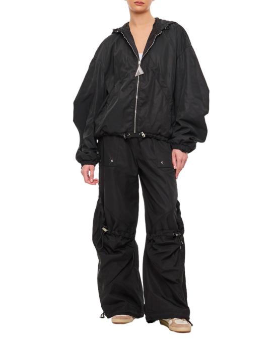 25SS 디 아티코 스트레이트 팬츠 250WCP00255PLL001AA100 Black - THE ATTICO