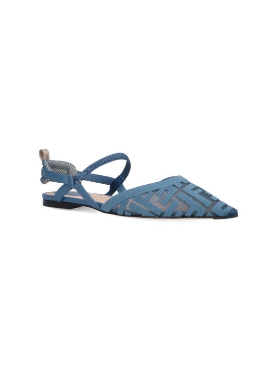 26FW 펜디 플랫 슈즈 8J8559 AY0M F1XHP Blue - FENDI