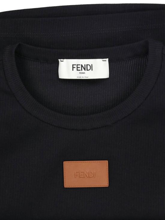 26FW 펜디 반팔 티셔츠 FS8110 AW87 F0GME Black - FENDI