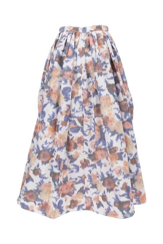 25FW 에르뎀 롱 스커트 PF25S3250079000ROSEWHITE Pink - ERDEM