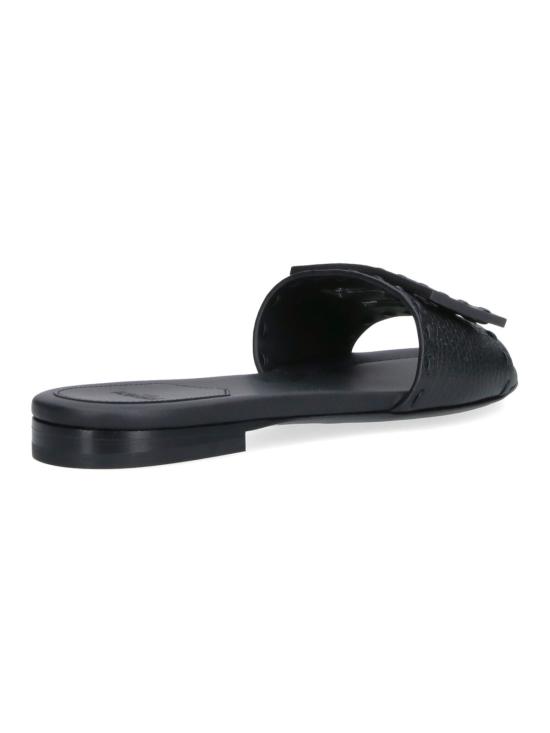 26FW 펜디 바게트 시에나 레더 슬라이드 8R8136 AQY2 F0QA1 Black - FENDI