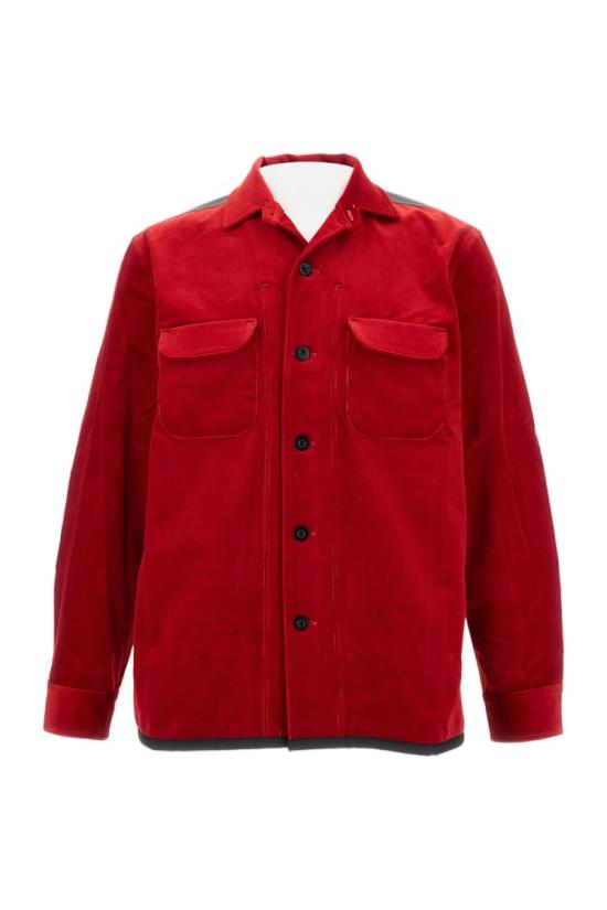 25FW 와타나베 준야 긴팔 셔츠 WPB0080511 Red