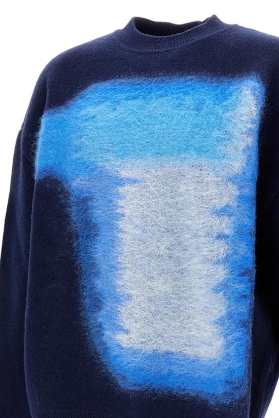 25FW 지방시 스웨터 BM90VT4YNB407 Blue - GIVENCHY