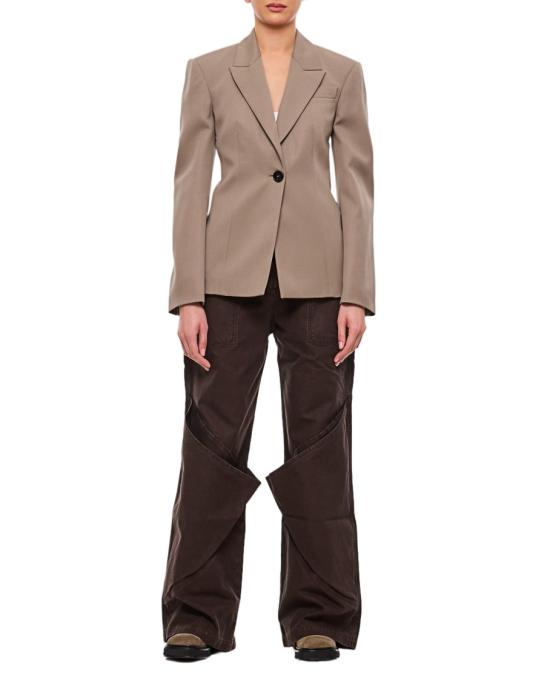  디 아티코 데님 팬츠 250WCP00198DDC093AA064 Brown - THE ATTICO