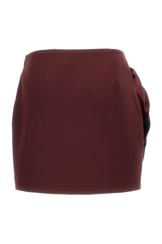 26SS 로테이트 숏 스커트 11482027342734 Burgundy - ROTATE