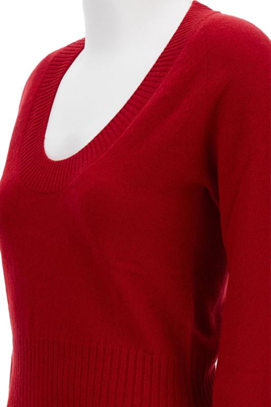 25FW 시몬로샤 스웨터 COMK20667RED Red - SIMONE ROCHA