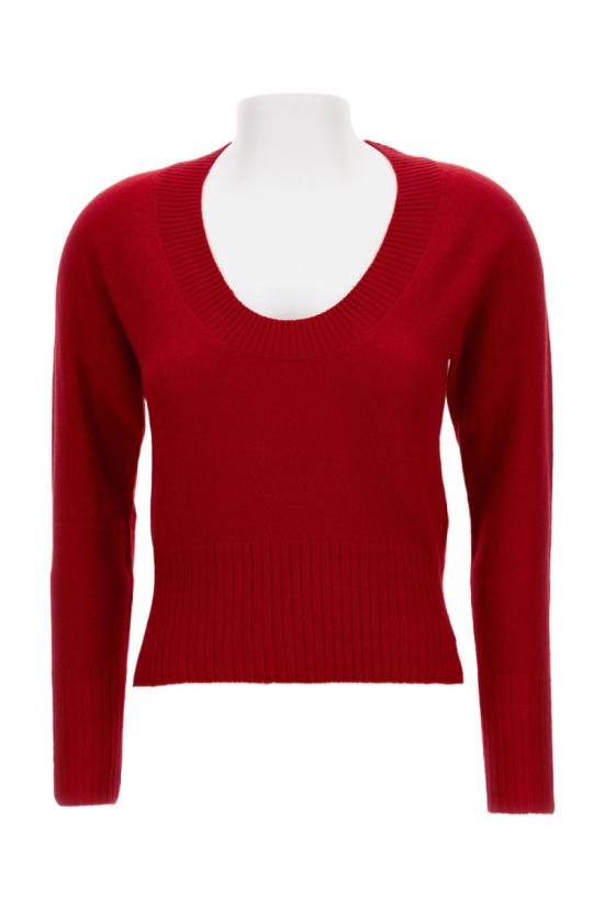 25FW 시몬로샤 스웨터 COMK20667RED Red