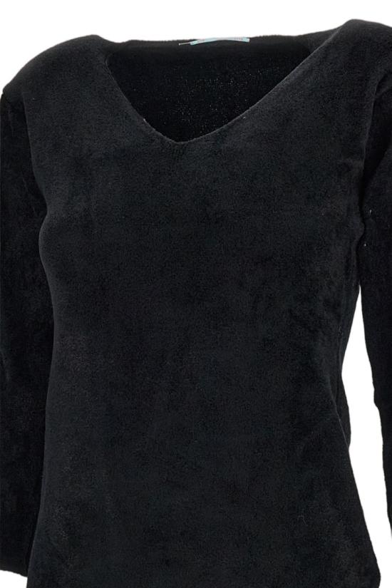 25FW 라이브 스웨터 SCOLLOVNERO Black - LIVE