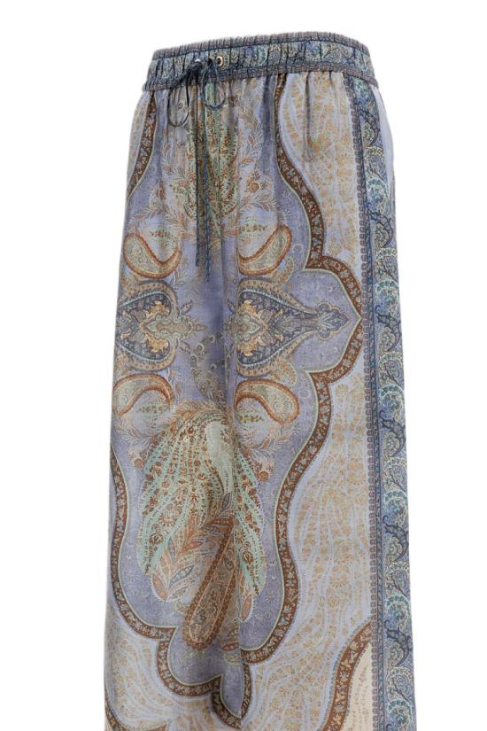 26SS 짐머만 팔라초 팬츠 5580PRS262TPBL Blue - ZIMMERMANN