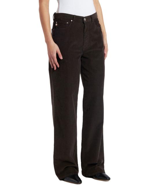 25FW 에이지 데님 팬츠 W0158157COFF Brown