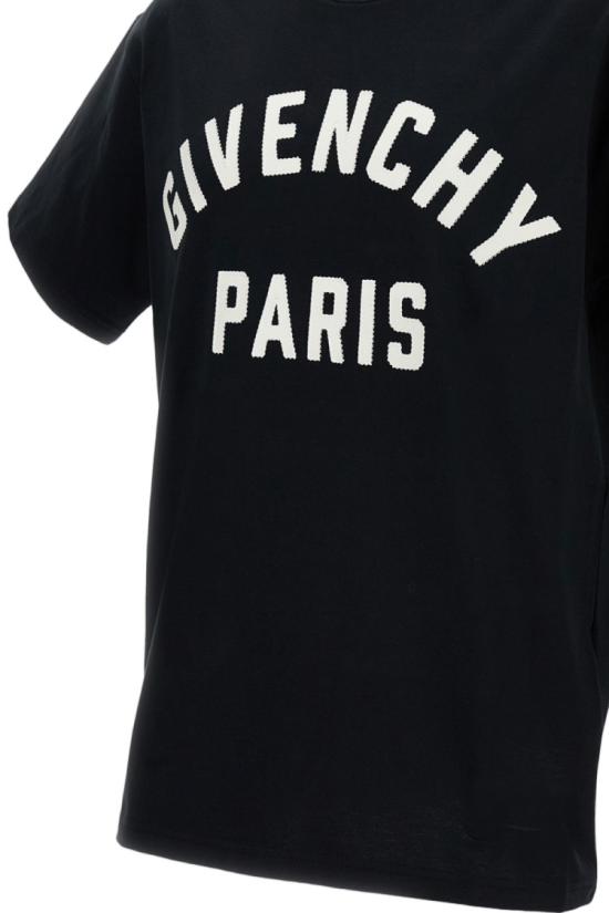 26SS 지방시 맥시 로고 코튼 티셔츠 BM71NK3YRS004 Black - GIVENCHY