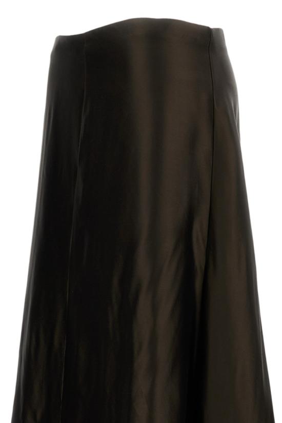 25FW 케이트 미디 스커트 4165479918 Brown - KHAITE