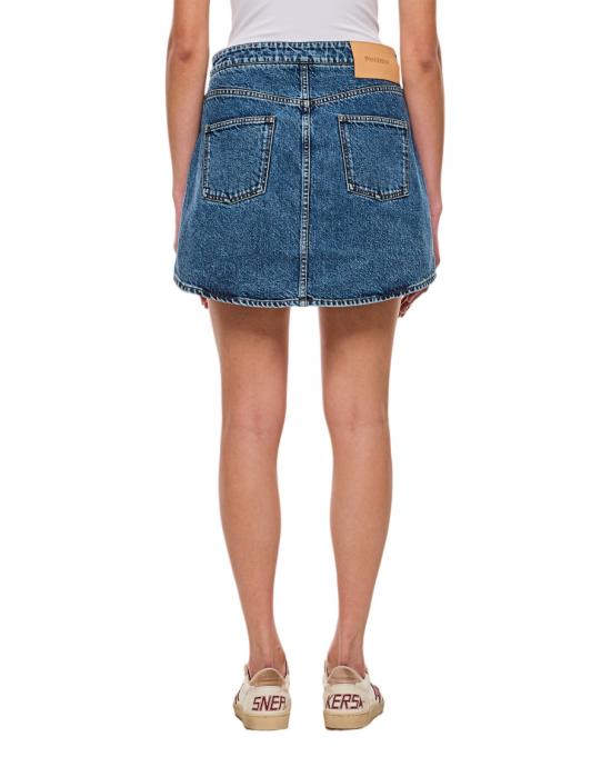 25SS JW앤더슨 데님 스커트 DK0026PG1619172 Blue - JW ANDERSON