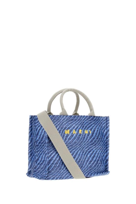 26SS 마르니 토트백 SHMP0077U7P984100B48 Blue - MARNI