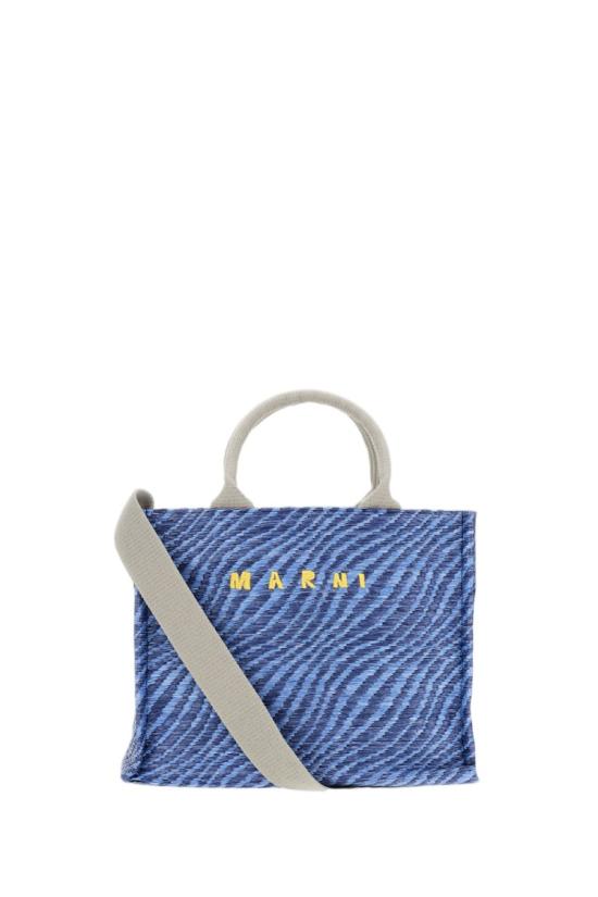 26SS 마르니 토트백 SHMP0077U7P984100B48 Blue - MARNI