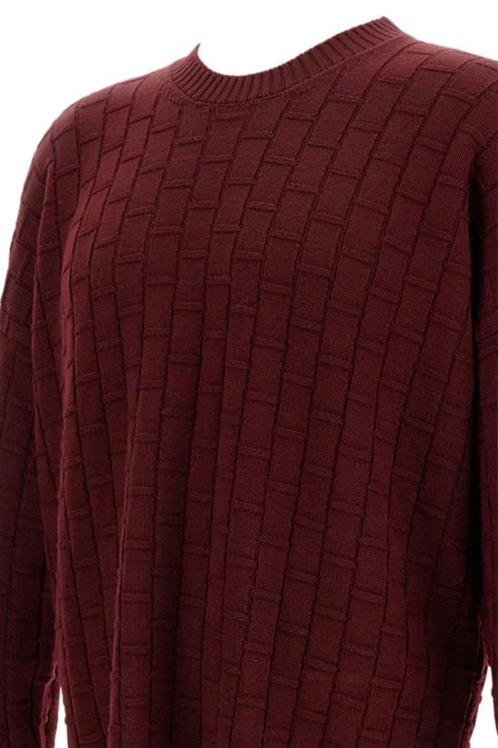 25FW 플랜씨 스웨터 MGUMG51K00FW03600R67 Burgundy - PLAN C