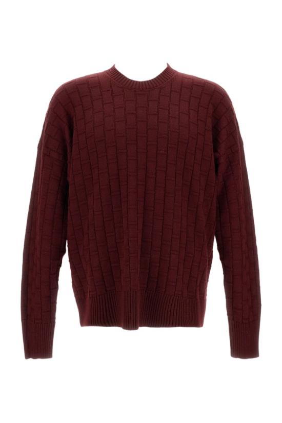 25FW 플랜씨 스웨터 MGUMG51K00FW03600R67 Burgundy - PLAN C