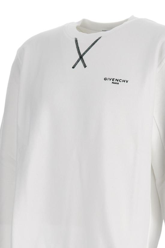 26SS 지방시 긴팔 티셔츠 BMJ0P63YS1100 White - GIVENCHY