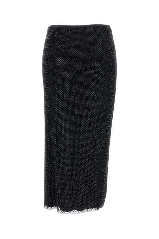 25FW 셀프 포트레이트 롱 스커트 SC25019SBBLACK Black - SELF PORTRAIT