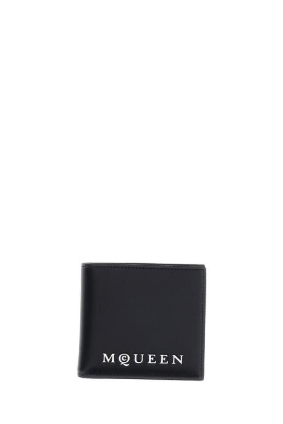 25FW 알렉산더 맥퀸 남성지갑 8361471AAU61080 Black