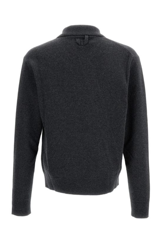 25FW 자크뮈스 폴로 셔츠 가디건 CDM00570AK00282970 Grey - JACQUEMUS