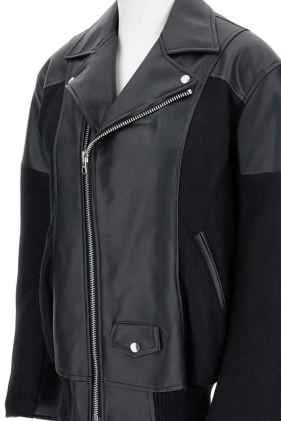 25FW 와타나베 준야 바이커 자켓 JPJ0050511 Black - JUNYA WATANABE
