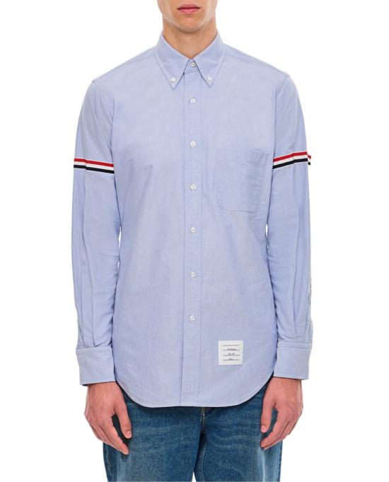  톰브라운 옥스포드 암밴드 클래식 셔츠 MWL150EF0313480 Blue