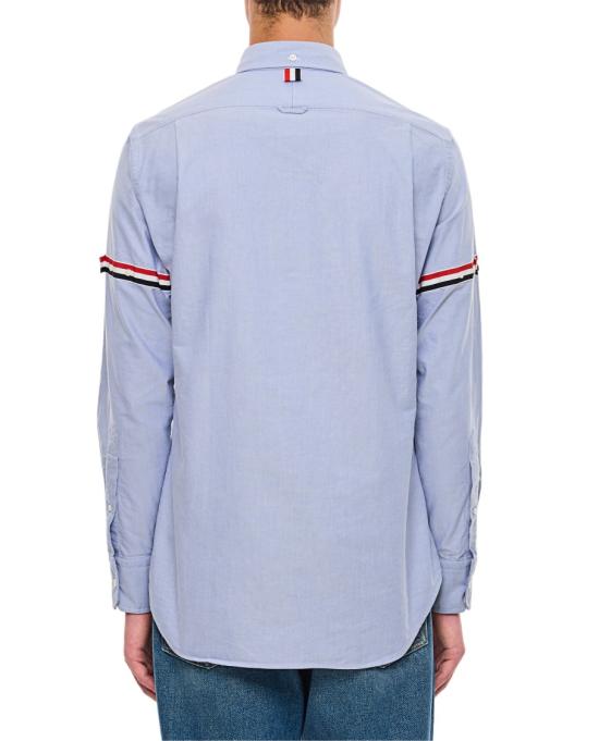  톰브라운 옥스포드 암밴드 클래식 셔츠 MWL150EF0313480 Blue - THOM BROWNE