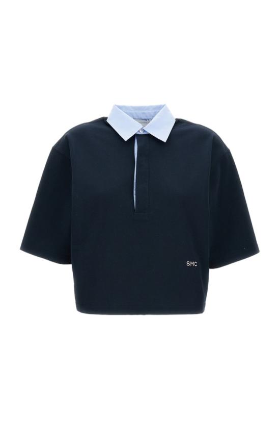26SS 스텔라 맥카트니 폴로 티셔츠 6J04313SQA234000 Black
