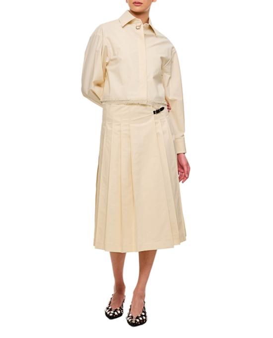 25SS 두라찌 롱 스커트 SS25SK04069POPI001 Neutrals - DURAZZI