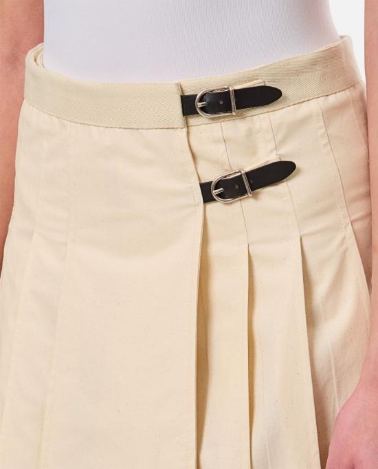 25SS 두라찌 롱 스커트 SS25SK04069POPI001 Neutrals - DURAZZI