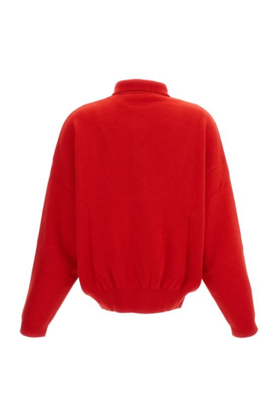 25FW 자크뮈스 팔로네 바뢰즈 폴로 스웨터 SWW00623AK00276470 Red - JACQUEMUS
