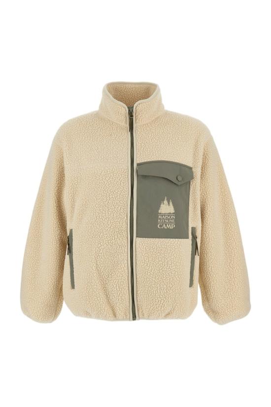 25FW 메종키츠네 캐주얼 플리스 자켓 PM02136WM2031P700 Neutrals