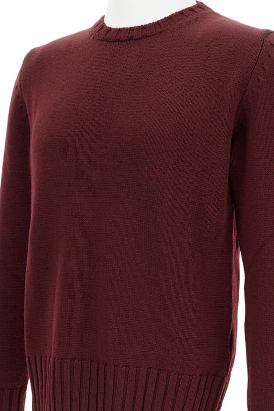 25FW 커스토머 러버스 스웨터 436710 Burgundy - CUSTOMER LOVERS