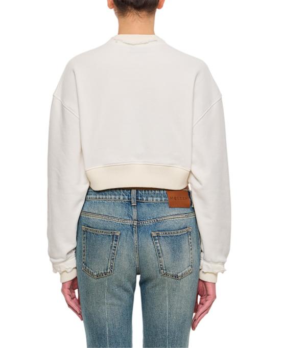 25SS 알렉산더 맥퀸 스웨터 815584QLAD89000 White - ALEXANDER MCQUEEN