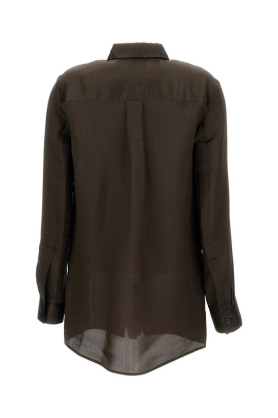 25FW 케이트 블라우스 2412479918 Brown - KHAITE