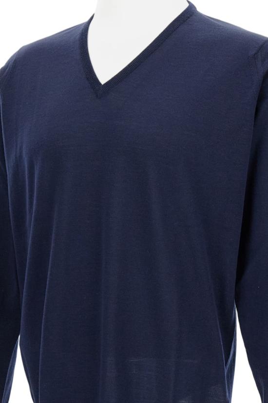 25FW 존스메들리 스웨터 BLENHEIMMIDNIGHT Blue - JOHN SMEDLEY