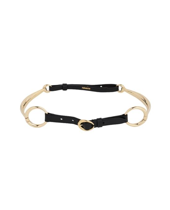 25FW 파코라반 슬림 벨트 25HAA0251CLF261M027 Black