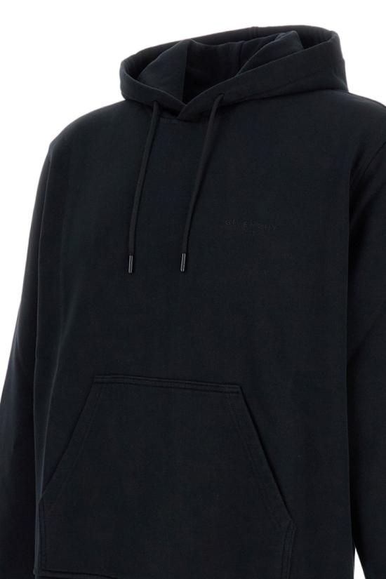 26SS 지방시 후드 티셔츠 BMJ0NH3YSM001 Black - GIVENCHY