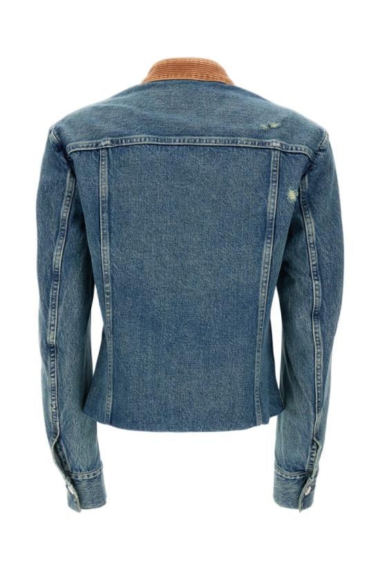 25FW 타나카 데님 자켓 ST425GBGREENBLUE Blue - TANAKA
