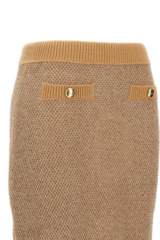 25FW 엘리자베타프랜치 미디 스커트 GK23T57E2EA2 Neutrals - ELISABETTA FRANCHI