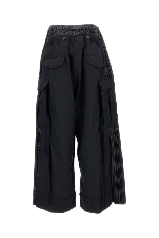 25FW 와타나베 준야 스트레이트 팬츠 JPP0460511 Black - JUNYA WATANABE