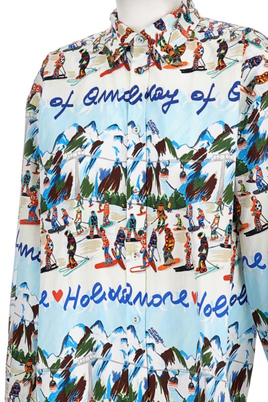25FW 알레산드로 엔리케즈 셔츠 S43HOLYLOVE Blue - ALESSANDRO ENRIQUEZ