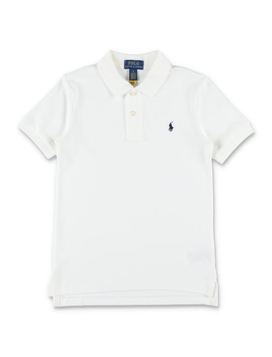 26FW [키즈] 폴로 랄프로렌 폴로 셔츠 603252 004 Bianco - POLO RALPH LAUREN