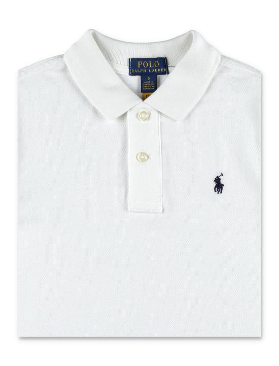 26FW [키즈] 폴로 랄프로렌 폴로 셔츠 603252 004 Bianco - POLO RALPH LAUREN