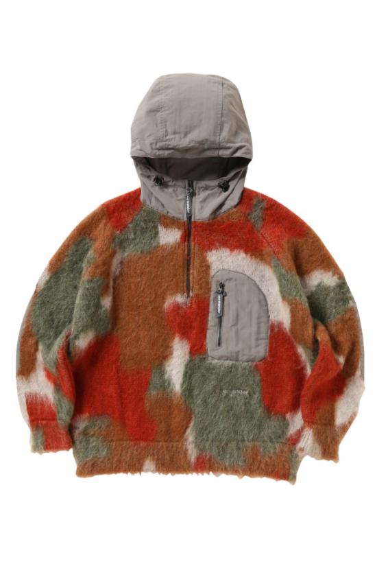 25FW 앤드원더 후드 티셔츠 5745284063401 Brown