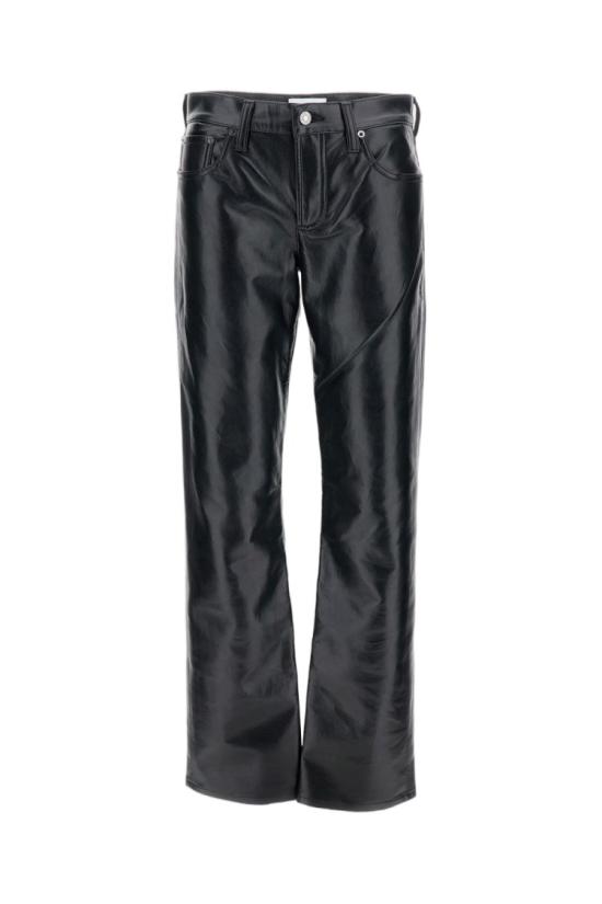 25FW 에이골디 가죽 팬츠 A2811285DETOX Black