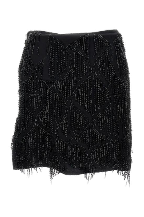 25FW 로테이트 미디 스커트 114623100100 Black - ROTATE