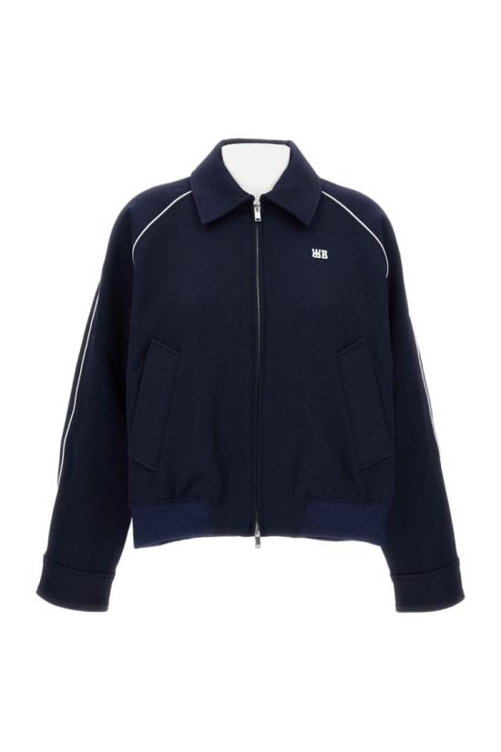 25FW 웨일즈보너 봄버 자켓 UA25JA12PL02503 Blue