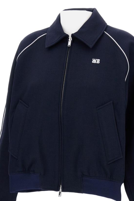 25FW 웨일즈보너 봄버 자켓 UA25JA12PL02503 Blue - WALES BONNER